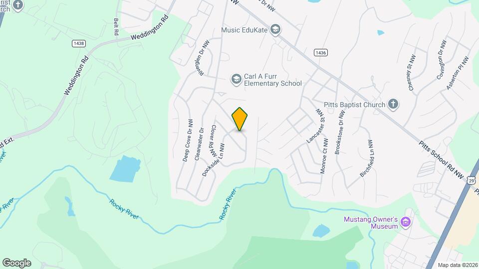 2984 Clover Rd NW Mapa y Detalles de la Ubicación