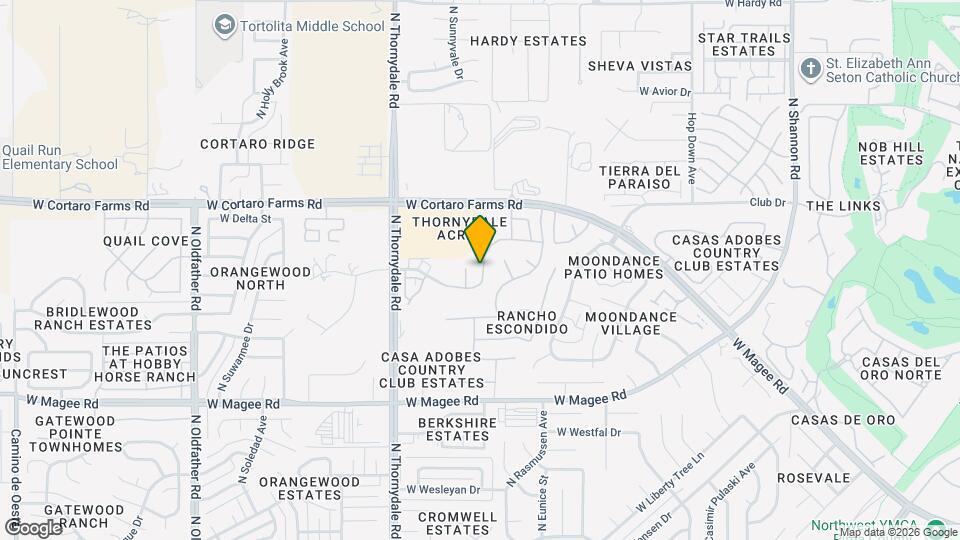 3576 W Goshen Dr Mapa y Detalles de la Ubicación