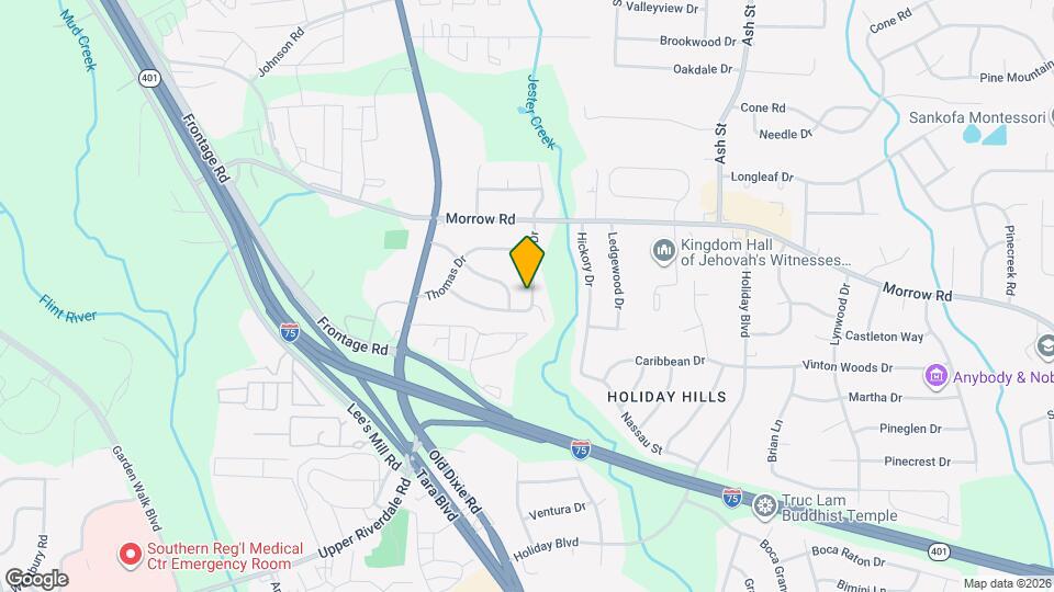 6097 Park Dr Map and Location Details