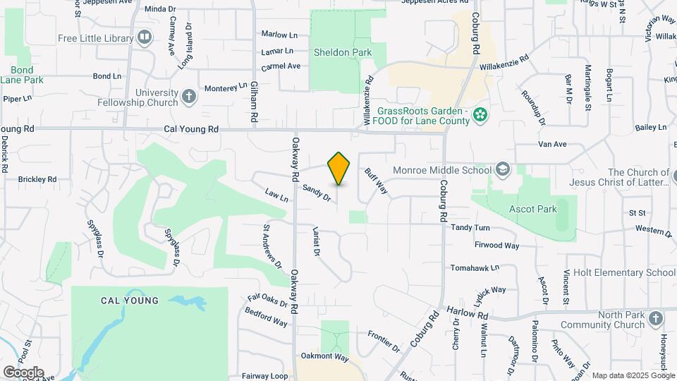 2278 Sandy Dr Map and Location Details