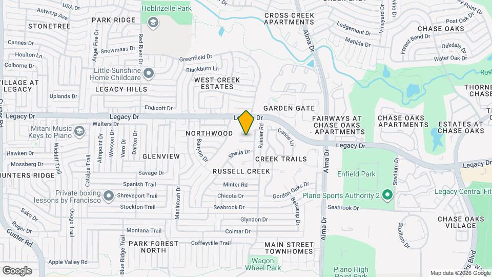1329 Maywood Ct Map and Location Details