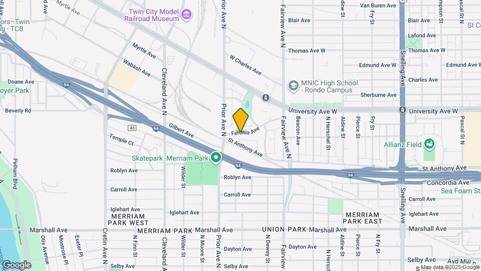 1928 Feronia Ave, Unit Unit 3 Map and Location Details