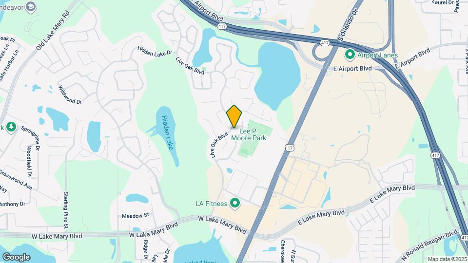 325 Live Oak Blvd Map and Location Details