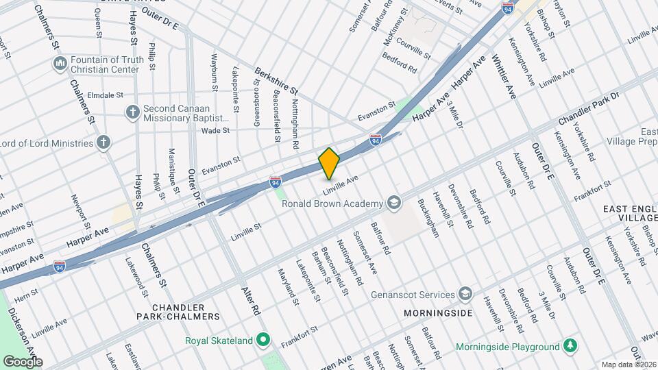 5911 Somerset Ave Map and Location Details