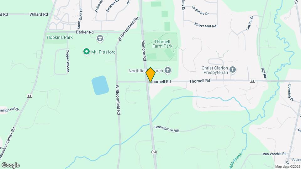 552 Mendon Rd Map and Location Details