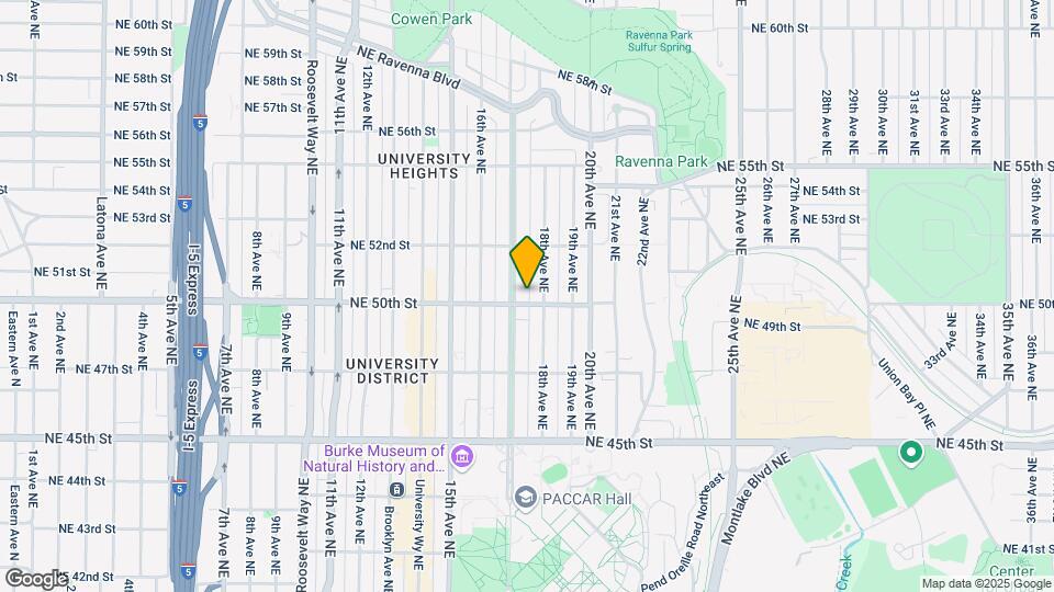 5004 17th Ave NE Map and Location Details