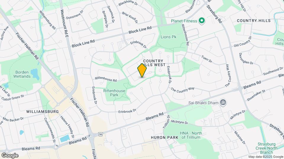 29 Folkstone Crescent Map and Location Details