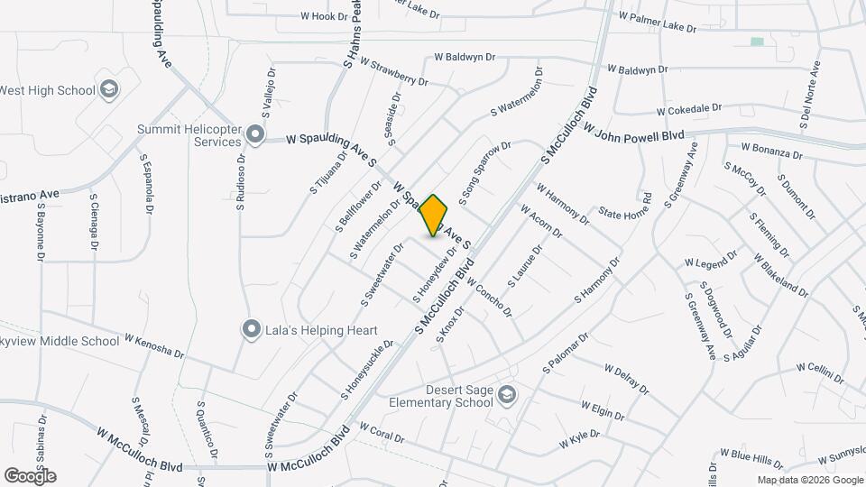 351 W Buttercup Way Map and Location Details