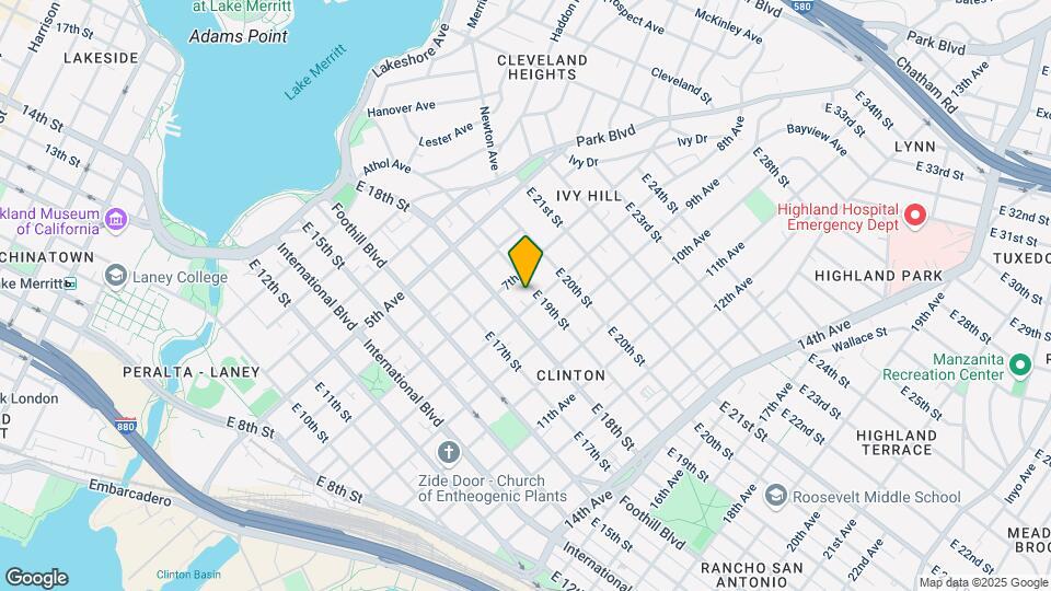 1843 8th Ave Mapa y Detalles de la Ubicación