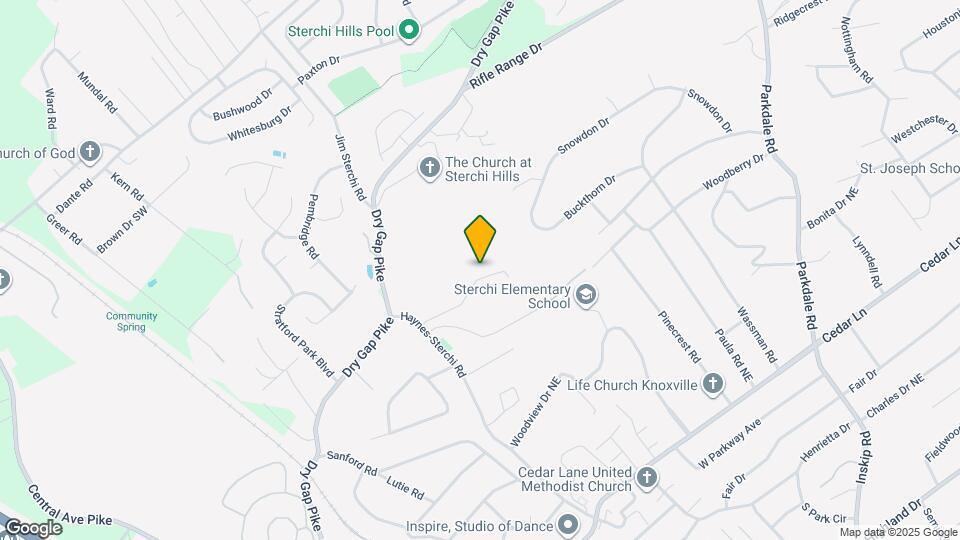 Sterchi Ridge Map and Location Details