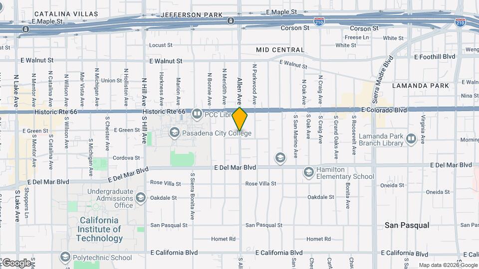 88 S Allen Ave Map and Location Details