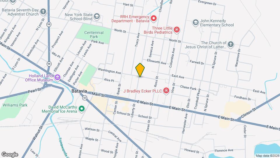 300 Washington Ave Map and Location Details