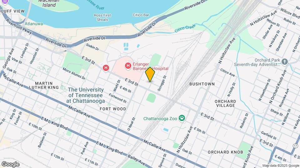1124 Garfield St, Unit B Mapa y Detalles de la Ubicación
