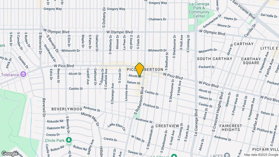 8818 Alcott St, Unit 1S Map and Location Details