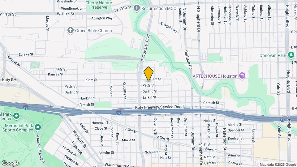 5322 Petty St Map and Location Details