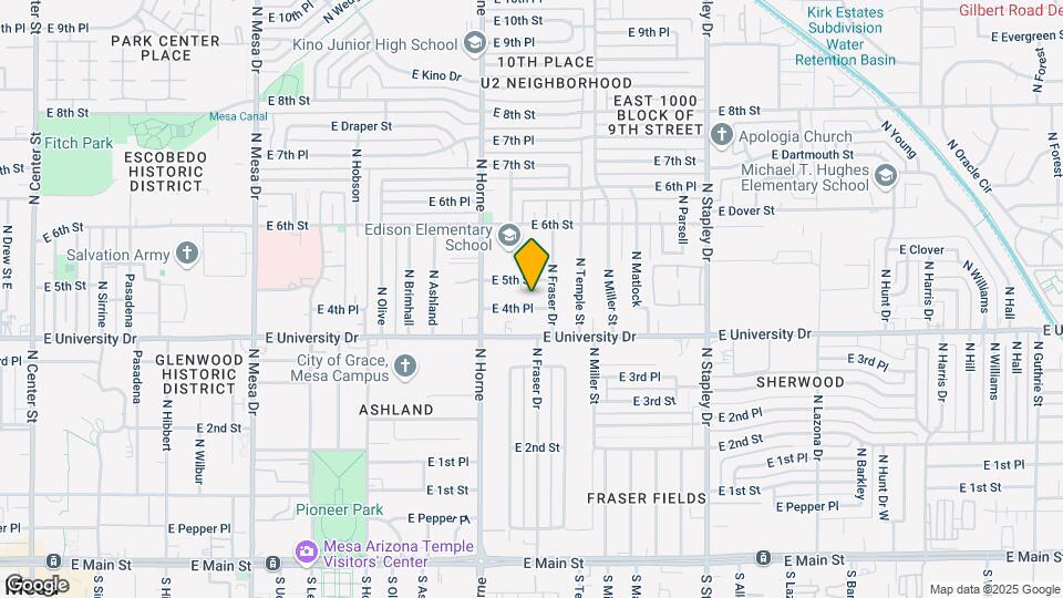 862 E 4th Pl, Unit 862 E. 4th Place Map and Location Details