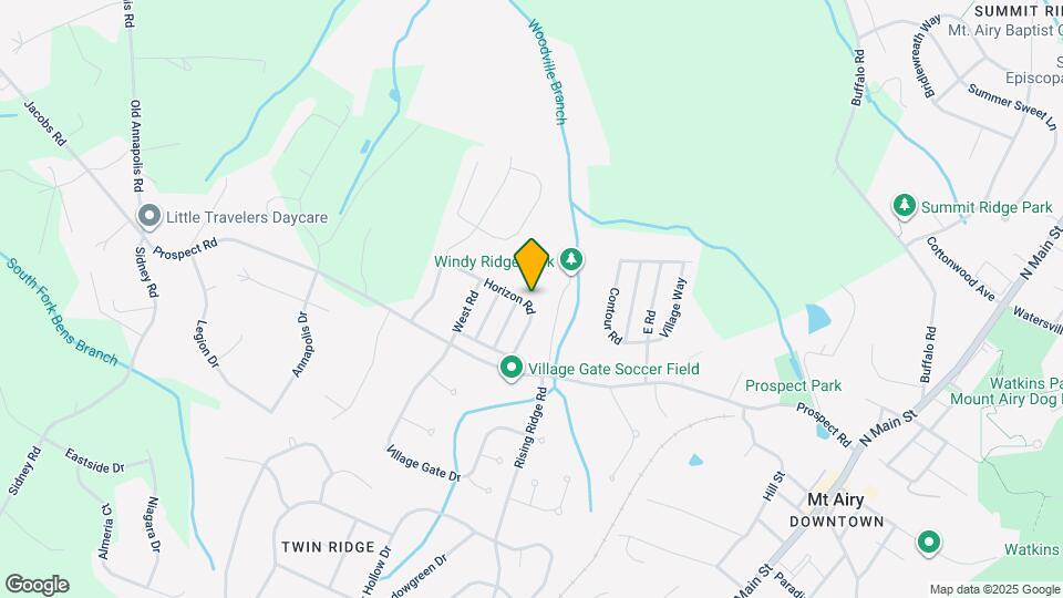 1005 Horizon Rd Map and Location Details