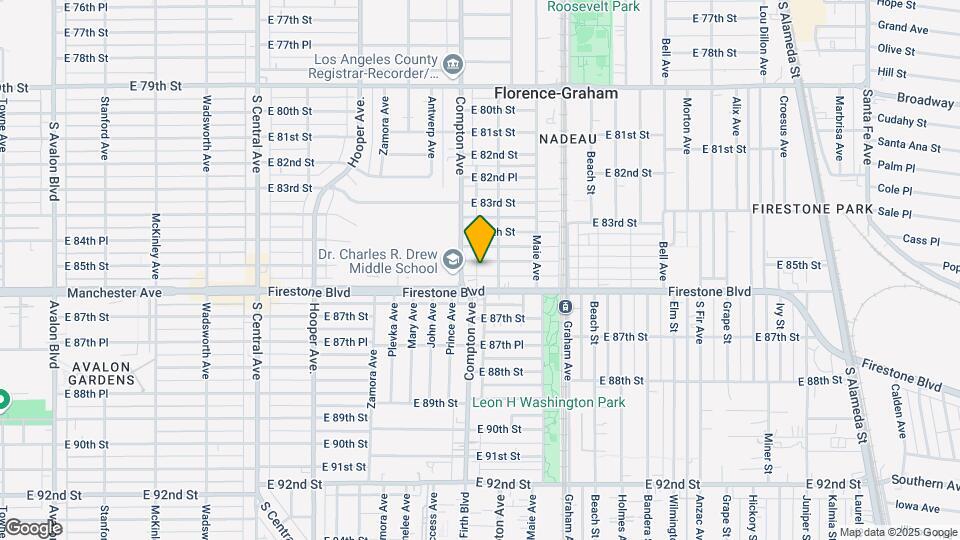1520 E 85th St Map and Location Details