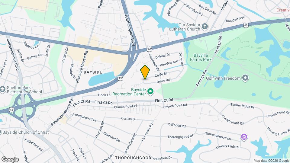 4524 Delco Rd Map and Location Details