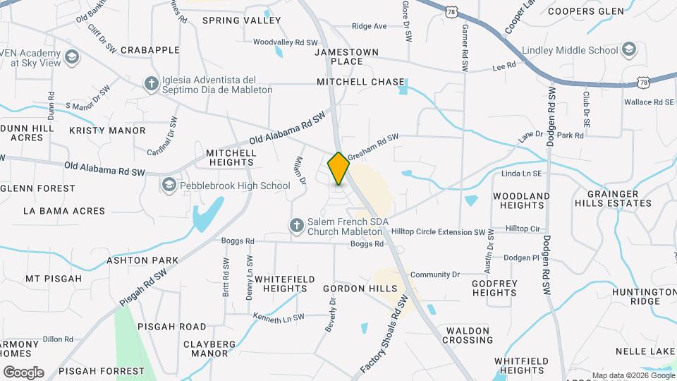 695 Alburg Aly Mapa y Detalles de la Ubicación