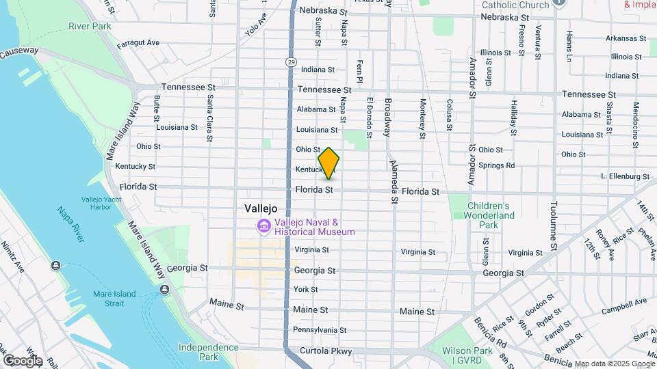 820 Florida St Mapa y Detalles de la Ubicación