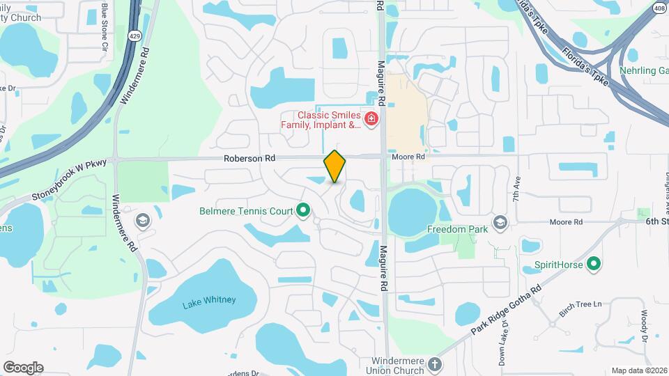 935 Lascala Dr Map and Location Details