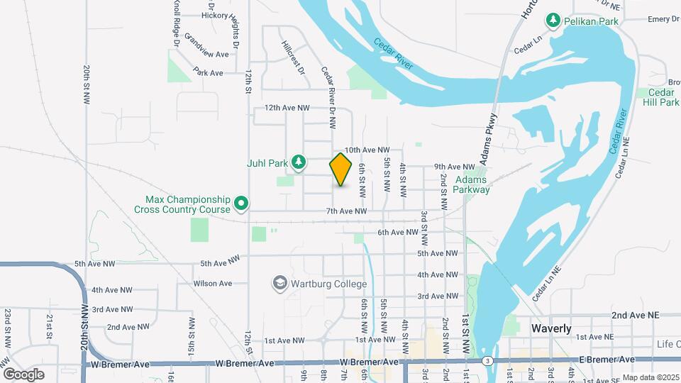 814 Cedar River Dr, Unit A Mapa y Detalles de la Ubicación