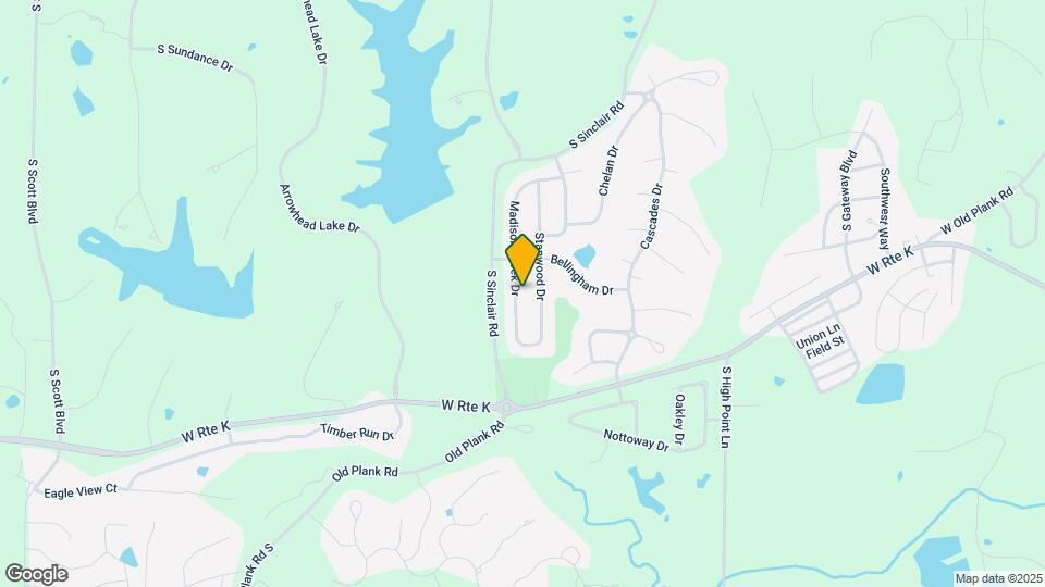 7002 Madison Creek Dr Map and Location Details
