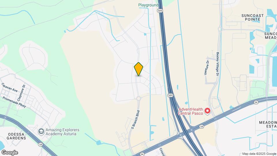 2707 Suncoast Blend Dr Map and Location Details