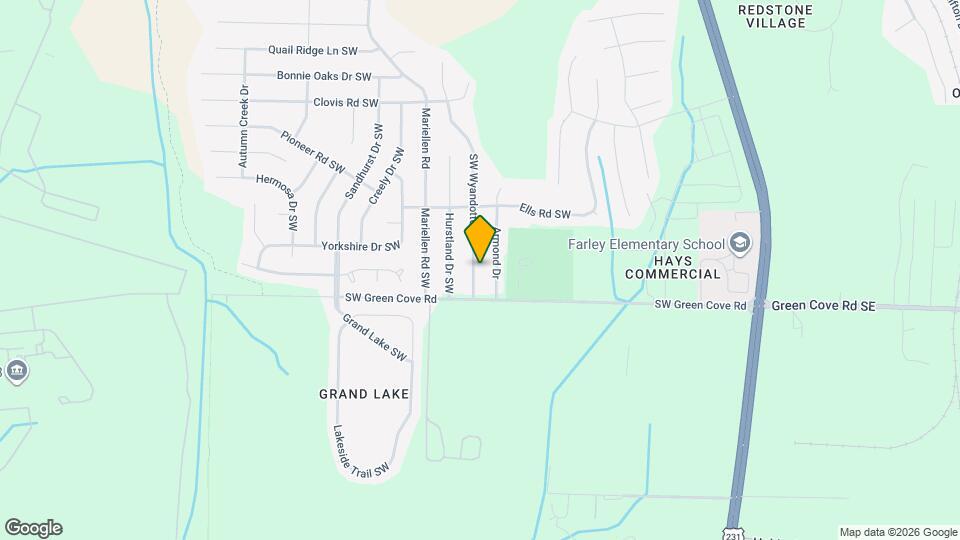 14021 SW Wyandotte Dr Map and Location Details