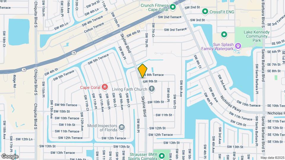 747 SW 9th St Mapa y Detalles de la Ubicación