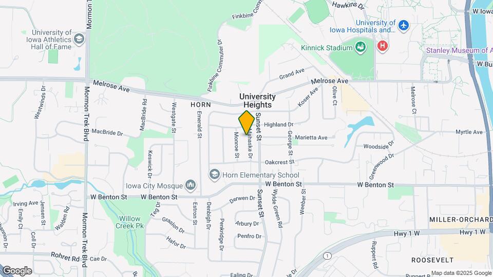 217 Mahaska Dr Map and Location Details