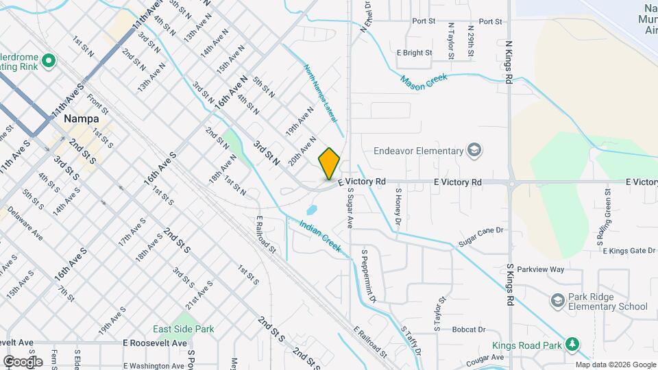 1 N Sugar St Map and Location Details