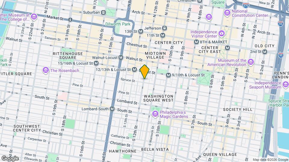 1137 Spruce St Map and Location Details