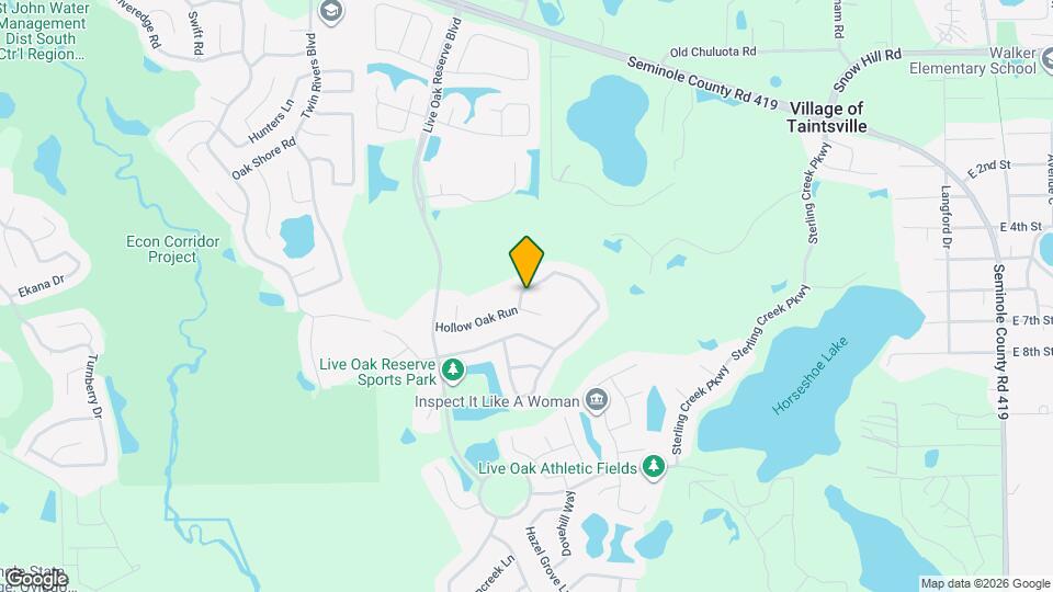 2235 Foliage Oak Terrace Map and Location Details