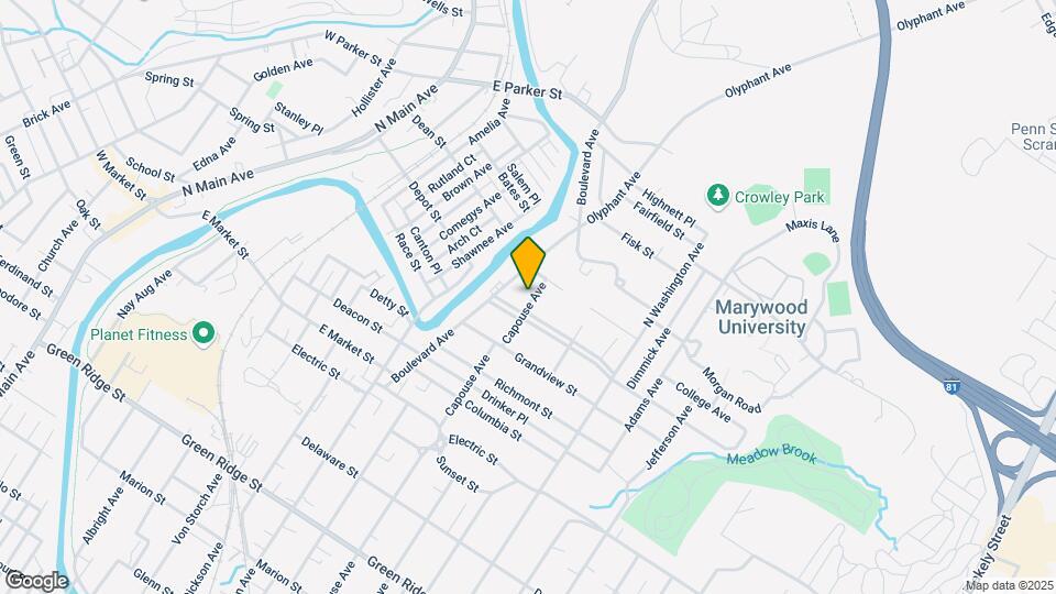 2215 Capouse Ave Mapa y Detalles de la Ubicación