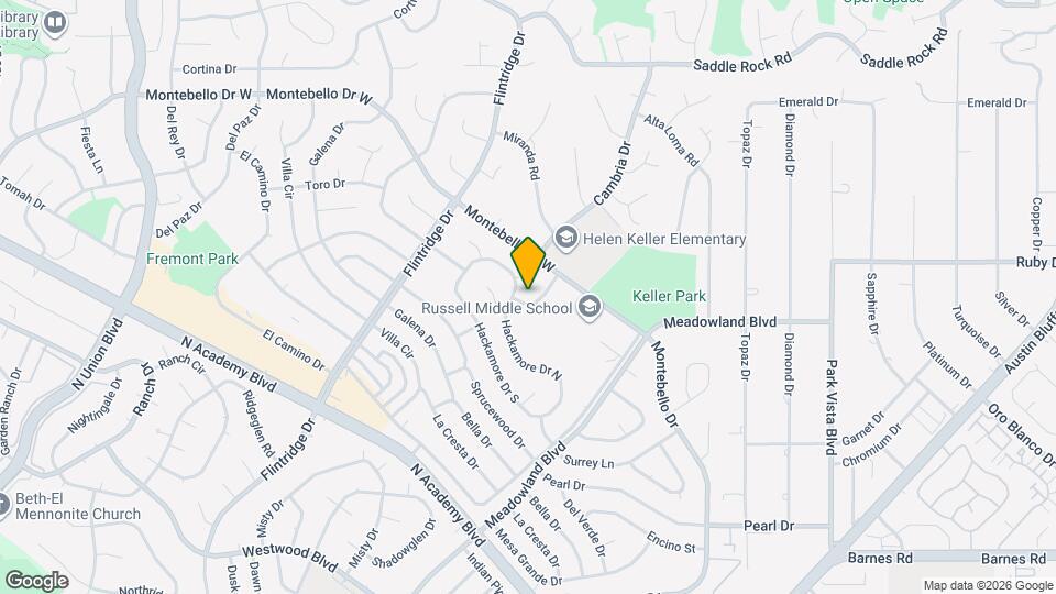 5030 Montebello Pl Map and Location Details