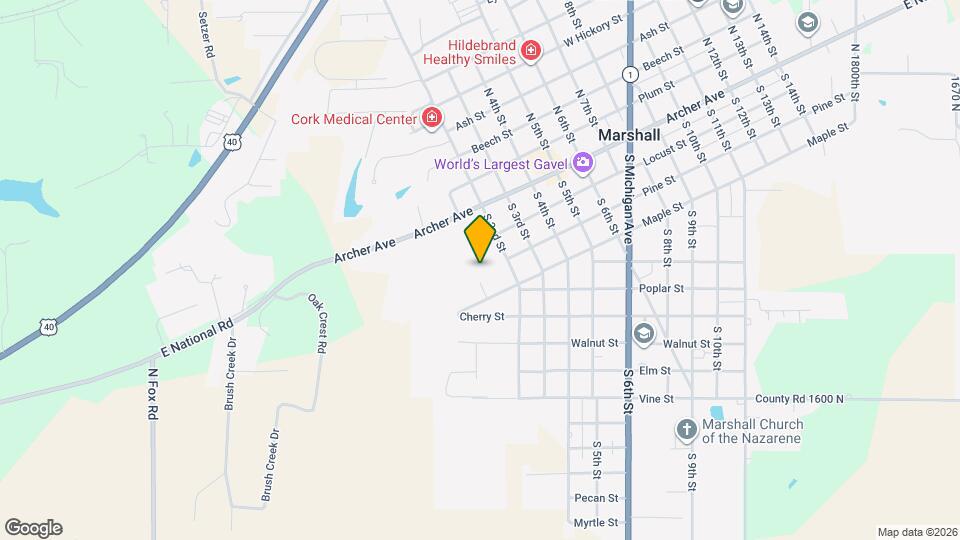 Marshall Springs - Maple St Map and Location Details