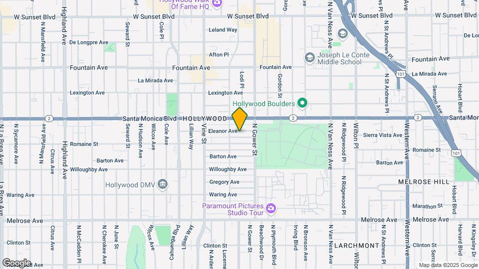 6038 Eleanor Ave Map and Location Details