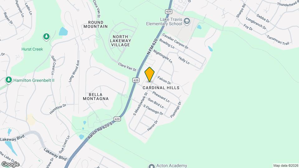 210 S Meadowlark St Map and Location Details