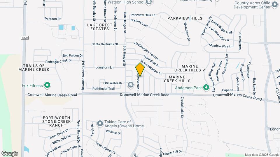 6400 Fern Meadow Dr Map and Location Details