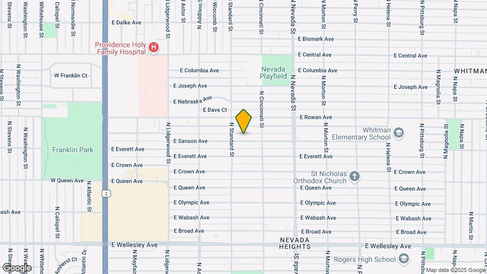 623 E Sanson Ave Map and Location Details