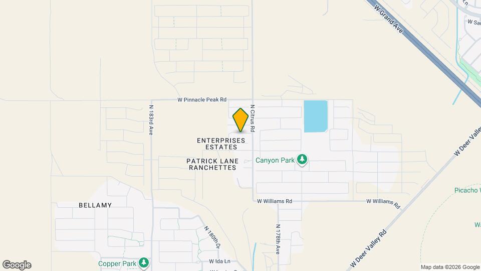 17939 W Villa Chula Ln Map and Location Details