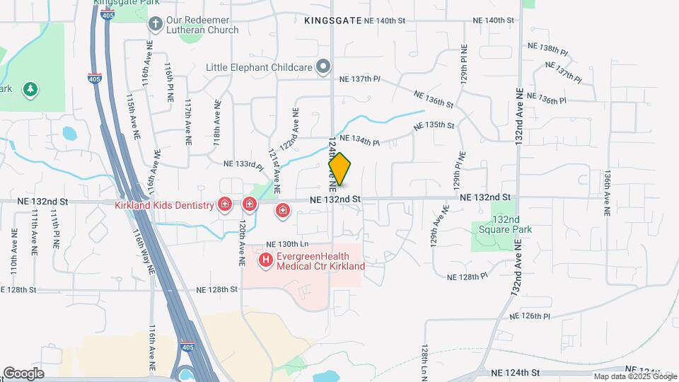 13243 124th Ct NE Map and Location Details