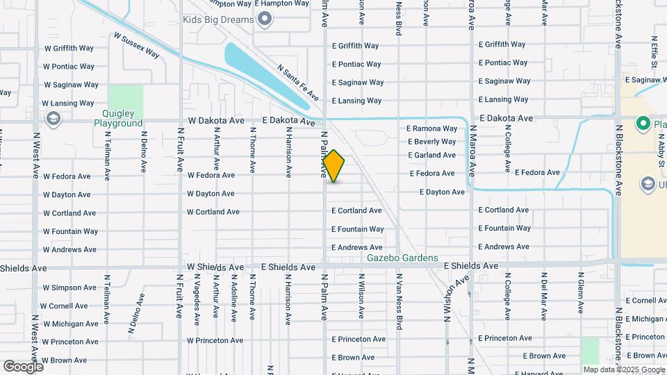 319 E Dayton Ave Map and Location Details