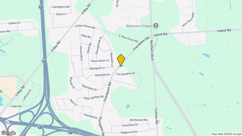 7776 Thompson Rd, Unit Upper unit Mapa y Detalles de la Ubicación