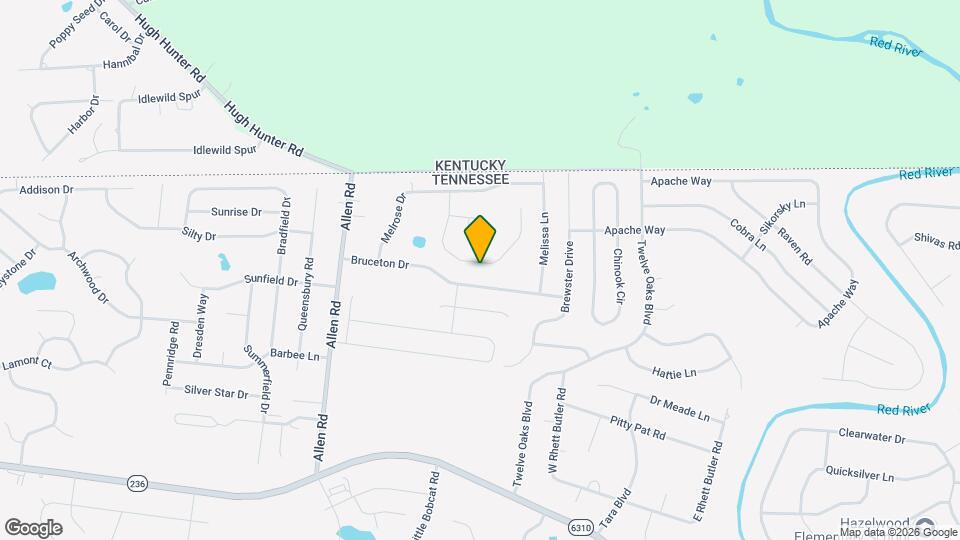 3510 Southwood Dr Map and Location Details