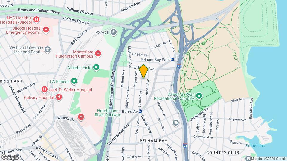 1930 Edison Ave Map and Location Details