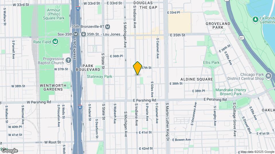 3733 S Indiana Ave Map and Location Details