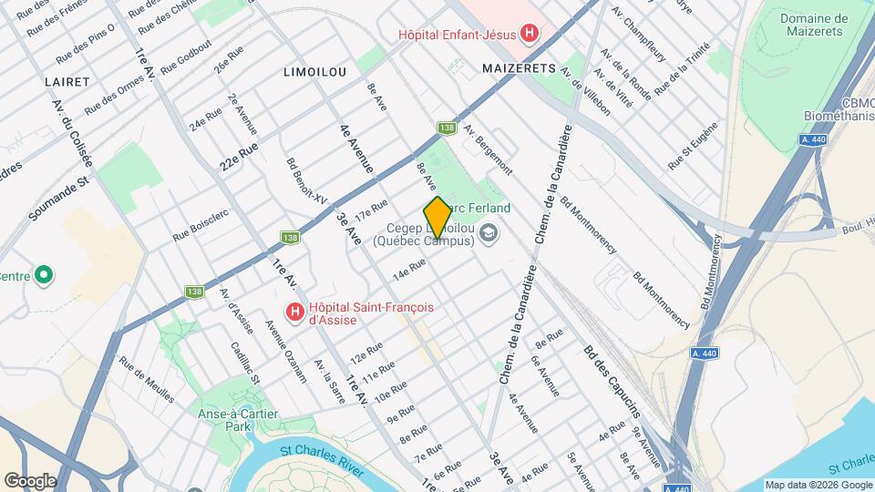 575 14E Rue Map and Location Details